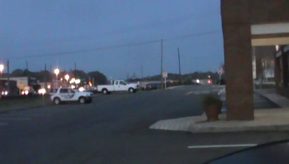 Norfolk Southern covered hopper train southeast through Austell Ga.