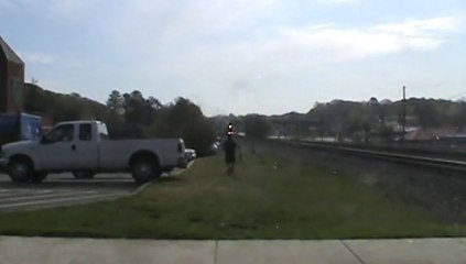 Norfolk Southern stack train through Austell Ga. into Whitaker Yard.