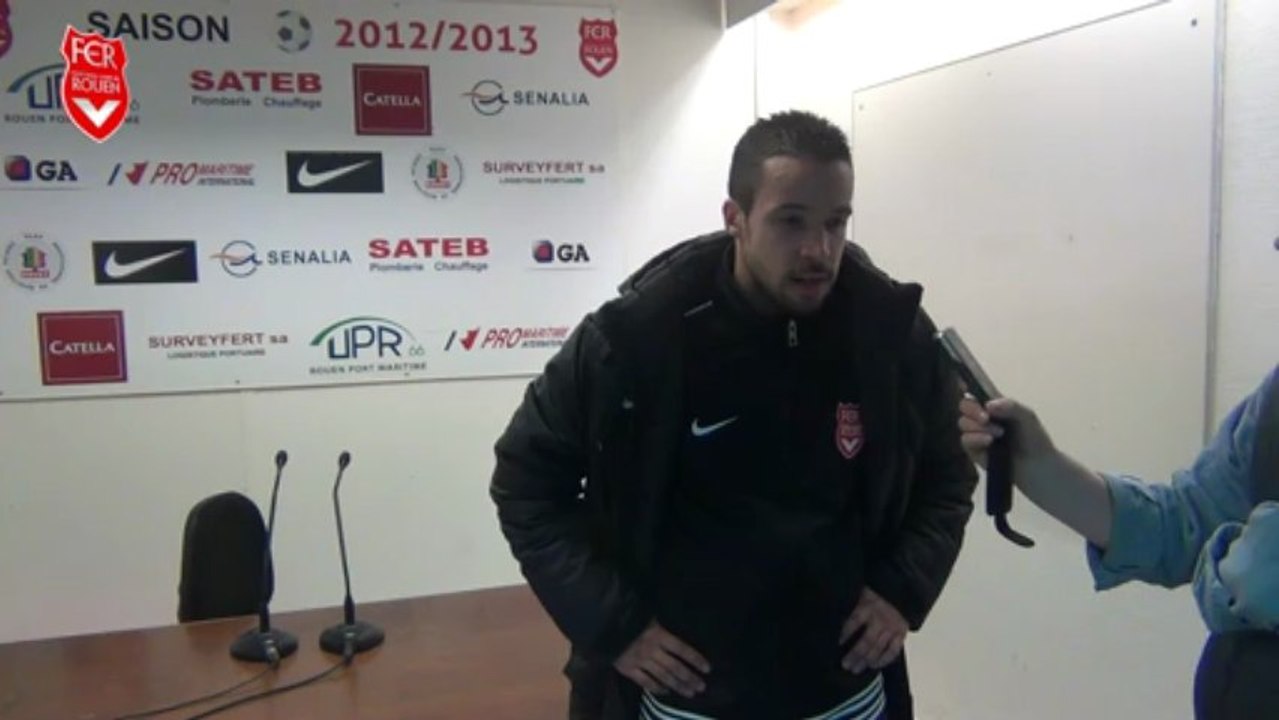 FCR - Amiens : Réaction de Stephen Vincent