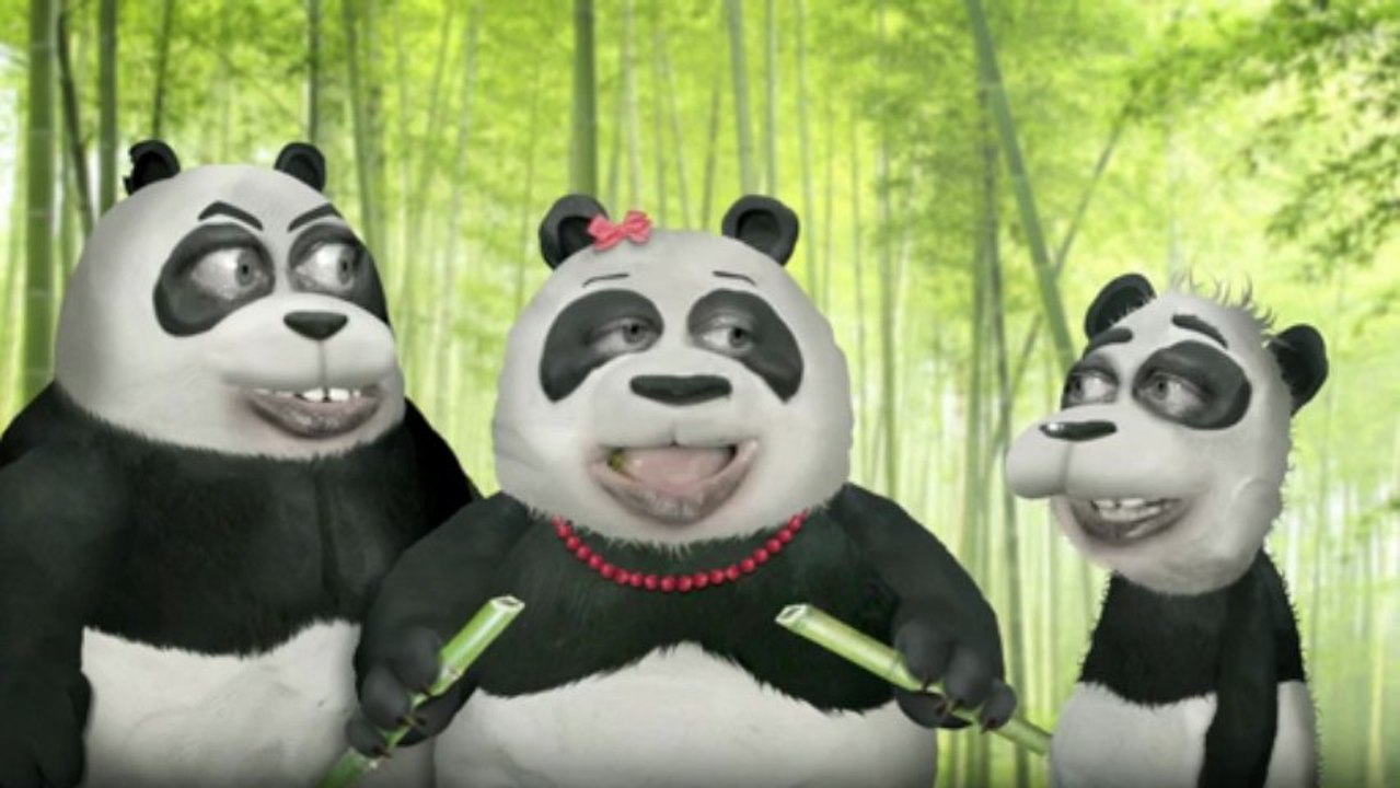 Les pandas (tetesaclaques.tv)