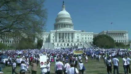 Imigrantes pressionam congressistas americanos