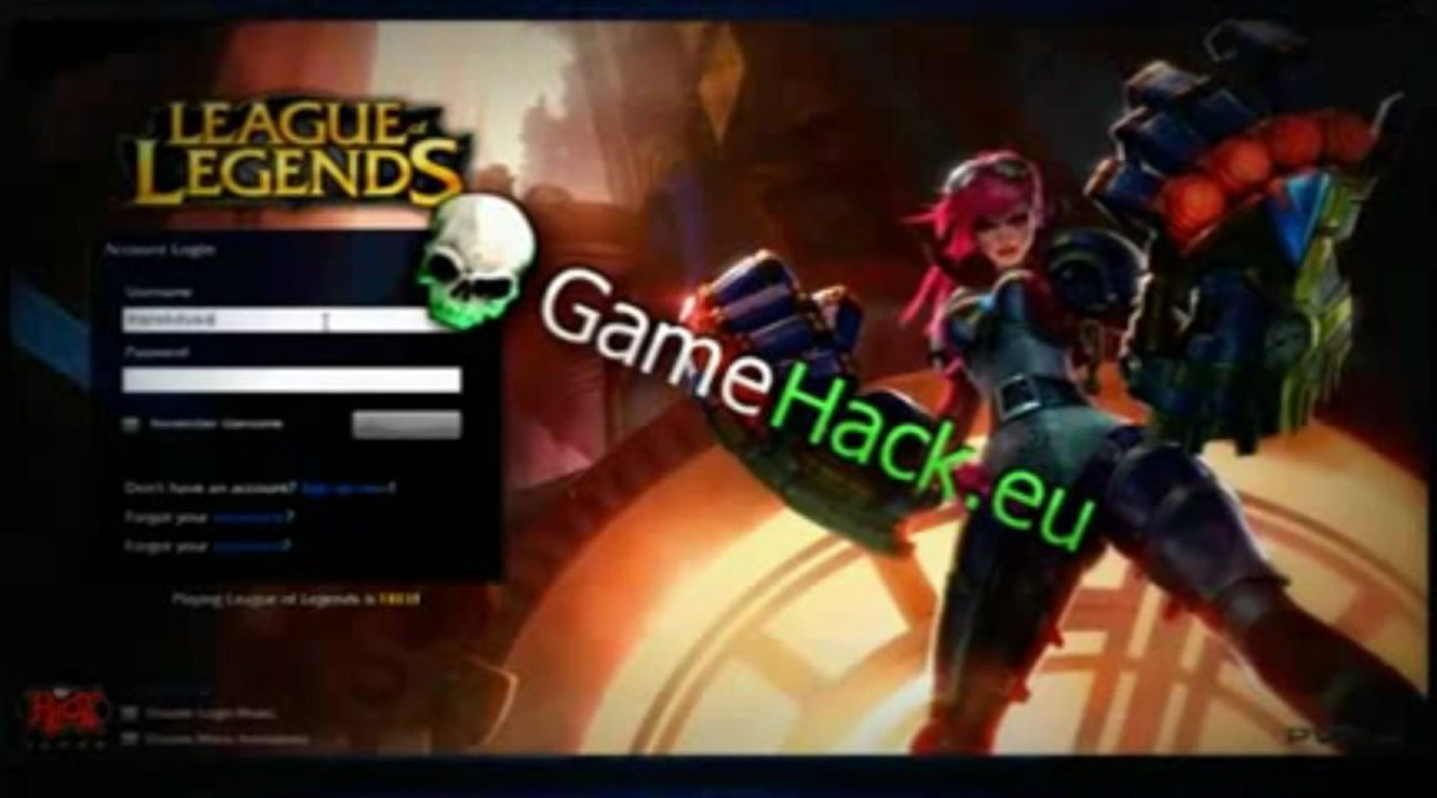 League of Legends Hack Pirater Working 100% Free Download 2013