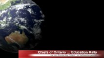 Chiefs of Ontario Education Rally