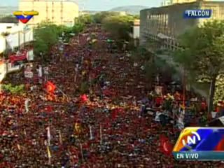 Maradona llegó a Venezuela para acompañar en el cierre de campaña a Maduro