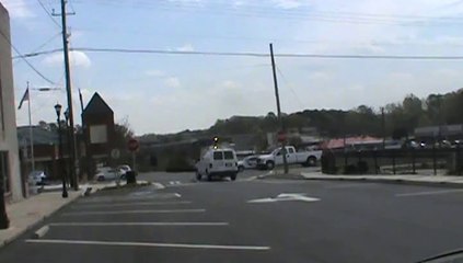 Norfolk Southern autorack train northwest through Austell Ga.