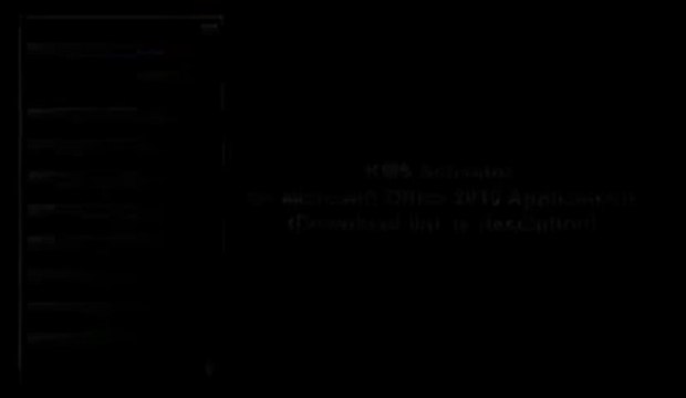 Microsoft Office 2010 KMS ACTIVATOR ALL VERSION (Updated April 2013)