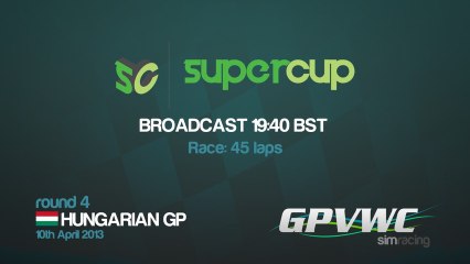 GPVWC - Supercup 2013 : Round 4