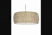 Geometrix By Schonbek Di1807sh Dionyx 3 Light Ceiling Pendant With Silver Shade Strass Crystal