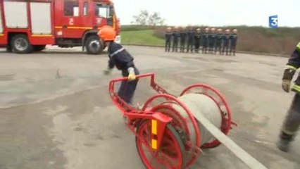 Louviers-Val de Reuil : une après-midi avec les jeunes sapeurs-pompiers