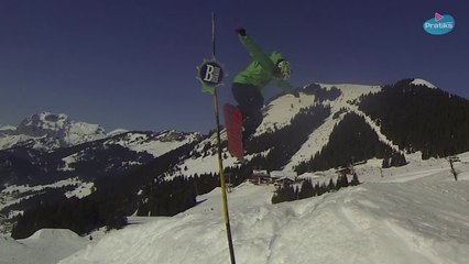 Snowboard Saut Freestyle - Comment faire un 180 Back