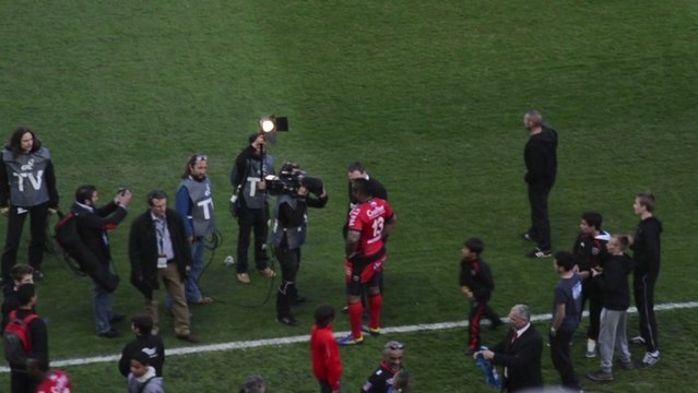 ITW joueurs après Toulon - Leicester