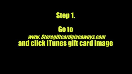 Free iTunes Gift Card Codes How To Get