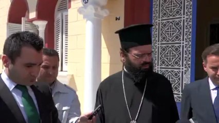 BASKONSOLOS MITROPOLITI ZIYARET ETTI