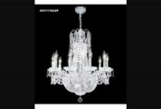 James R Moder 93111s22p Promotion 2 16 Light Single Tier Chandelier In Silver With Imperial Crystal