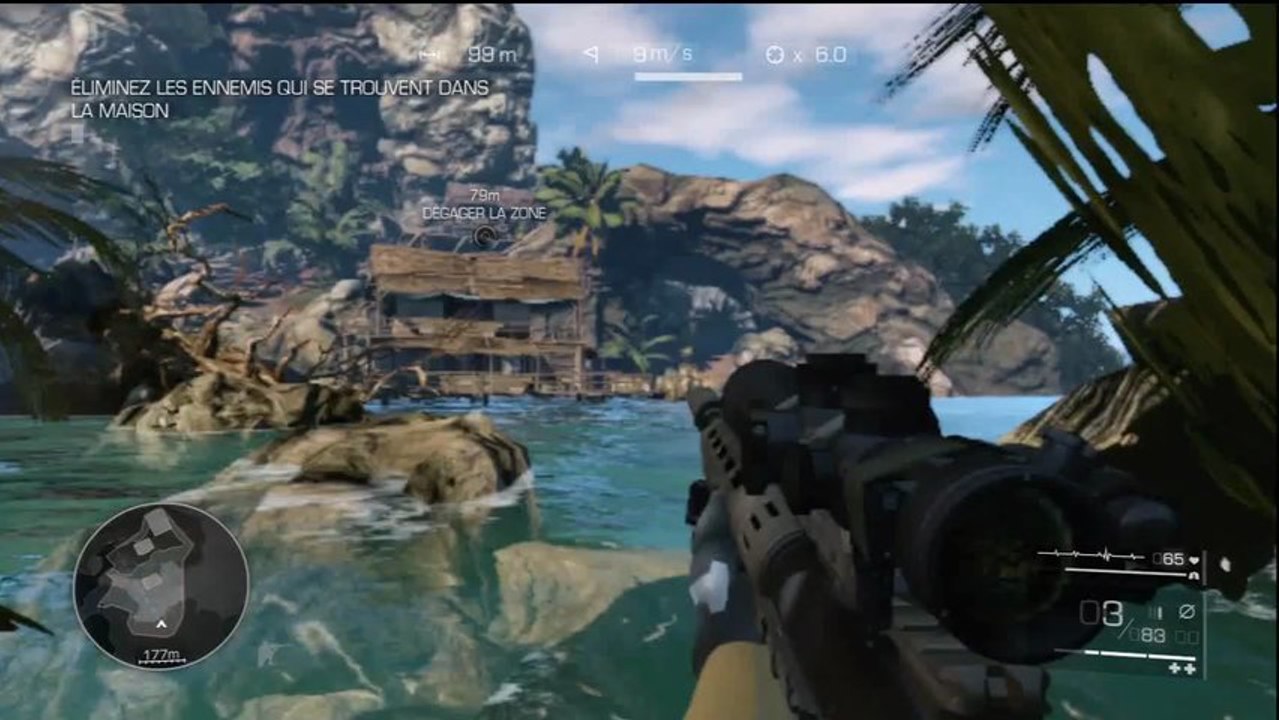 VideoTest Sniper Ghost Warrior 2 (HD)(360)