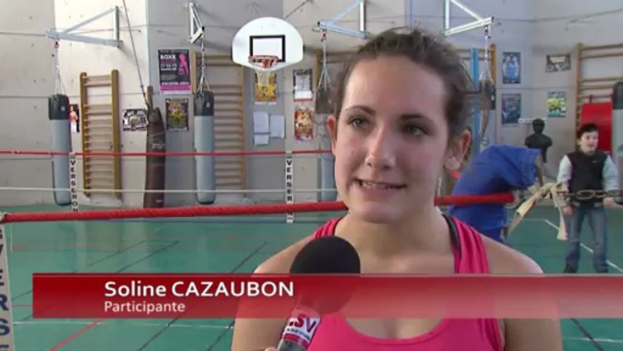 Luçon: stage de boxe féminine