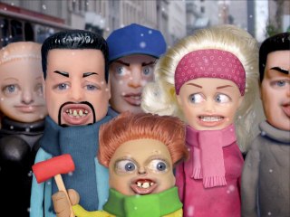 La parade de Noël (Tetesaclaques.tv)