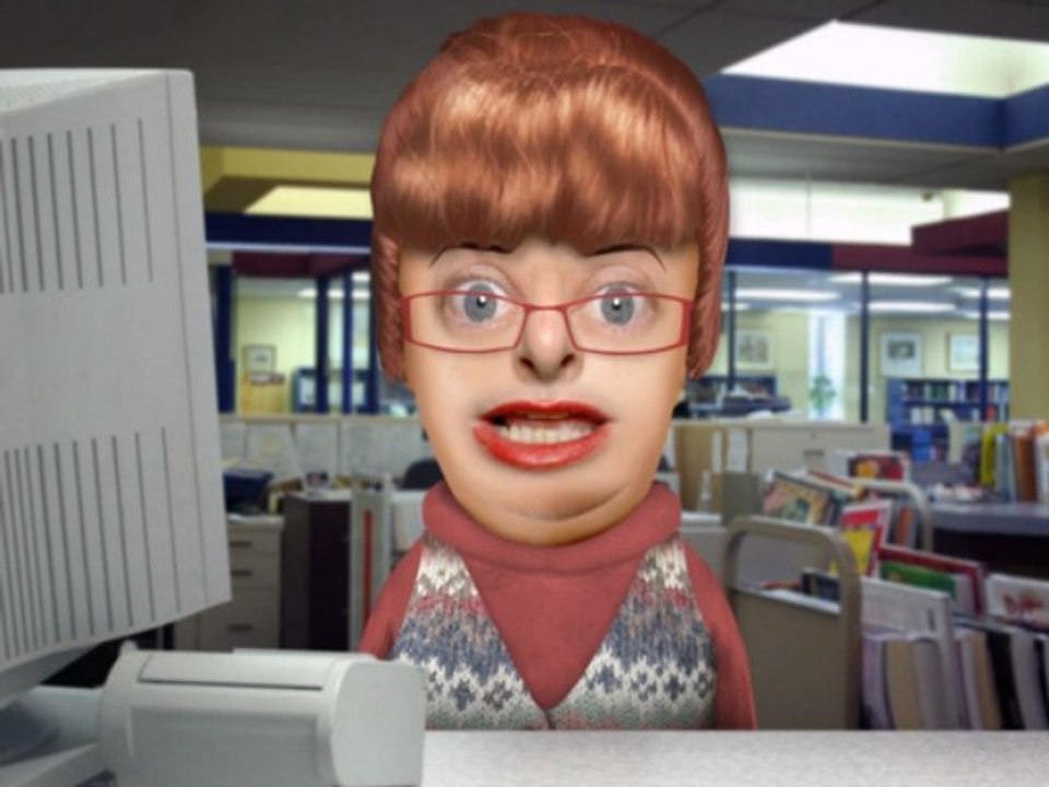 La bibliothèque (Tetesaclaques.tv)