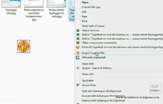 Freeware file encryption for windows Drag ‘n Crypt ULTRA