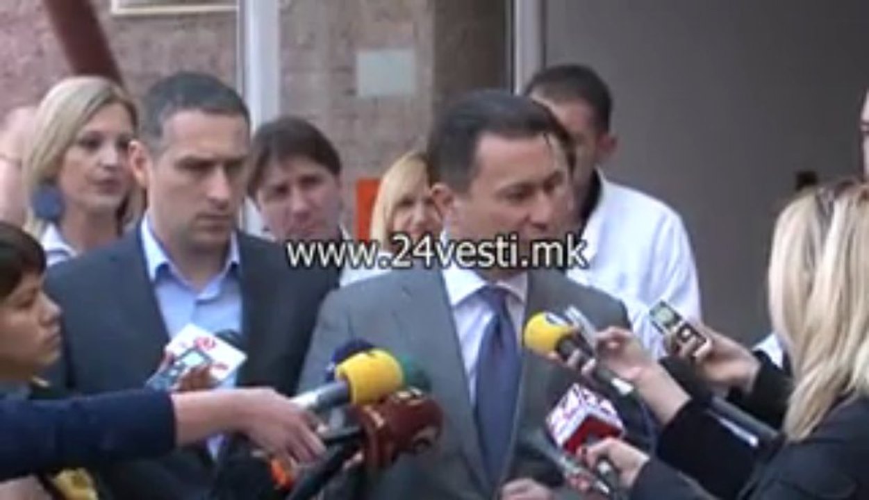 izjava Gruevski...