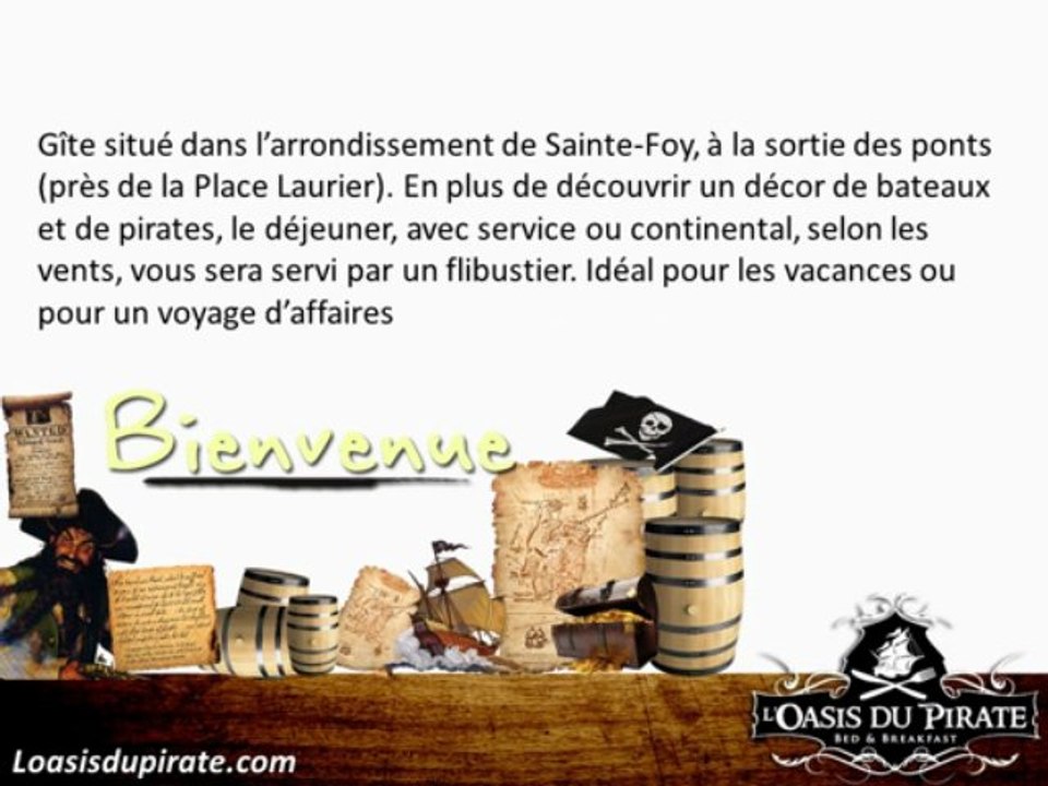 L'OASIS DU PIRATE
