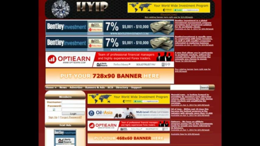 What is hyip? What is hyip monitoring? hyip monitor, high yield investment programs