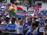 Thousands rally across US for immigration bill