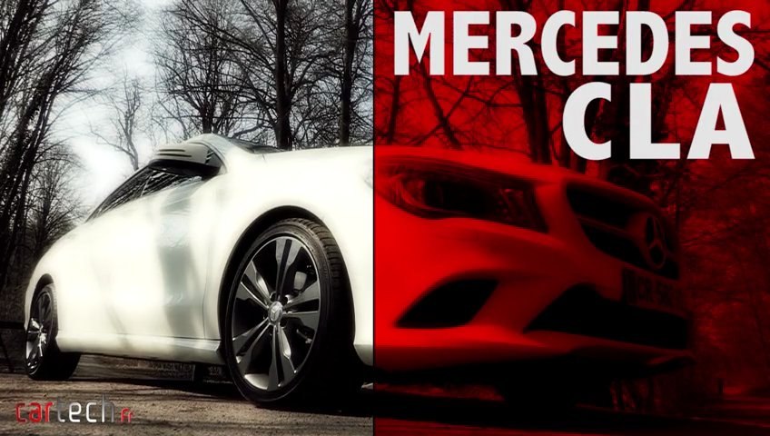 La Mercedes CLA à l'essai