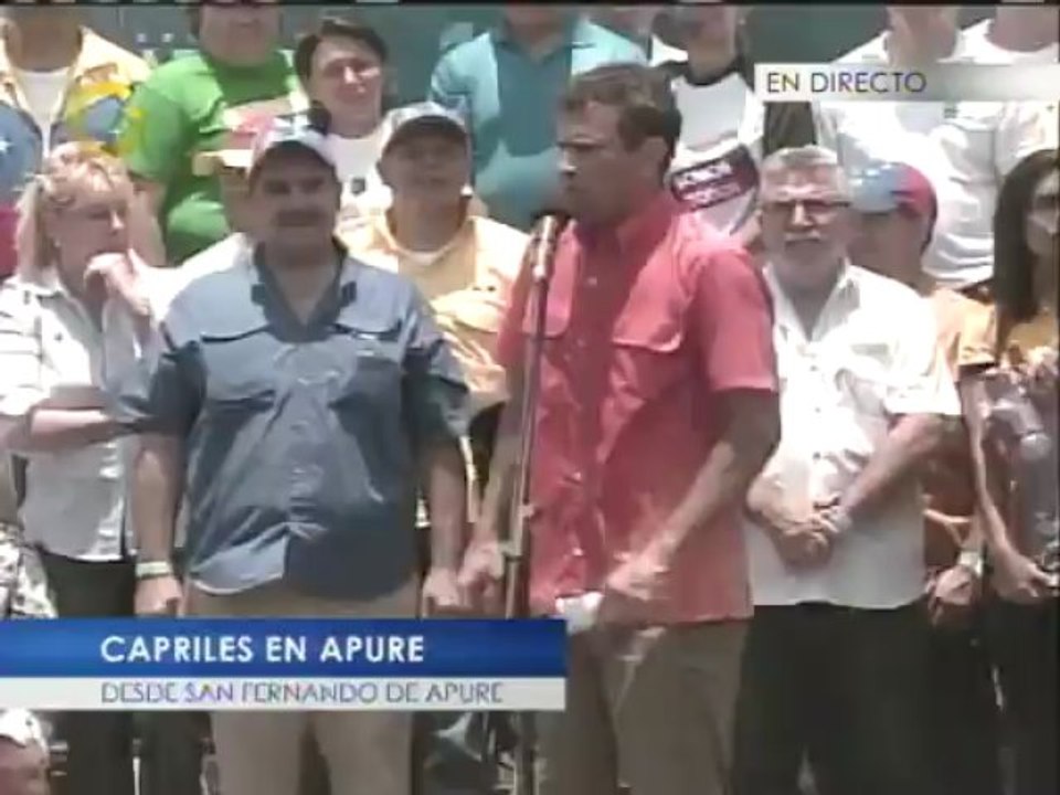 Capriles: no voy a eliminar nada que sea un beneficio para el pueblo, sí voy a eliminar la corrupción