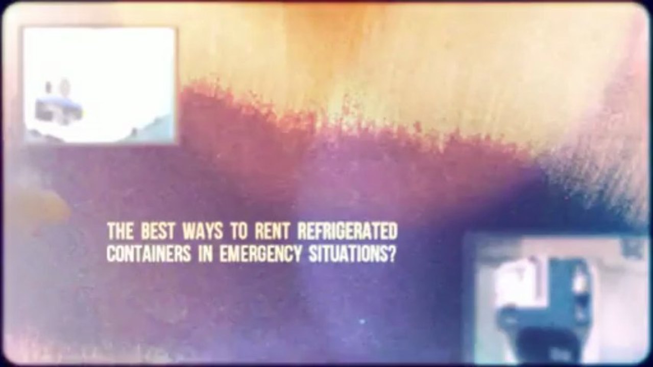 How to require Refrigerated Trailers for Lease, Portable Freezer Container Leasing and Mobile Refer Container Rental