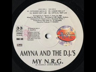 Amyna & The D.J.'s - My N.R.G. (Radio Mix)
