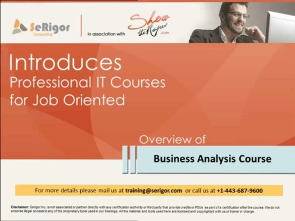 Business Analysis Online Training