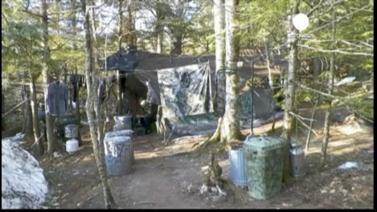 US hermit arrested for theft