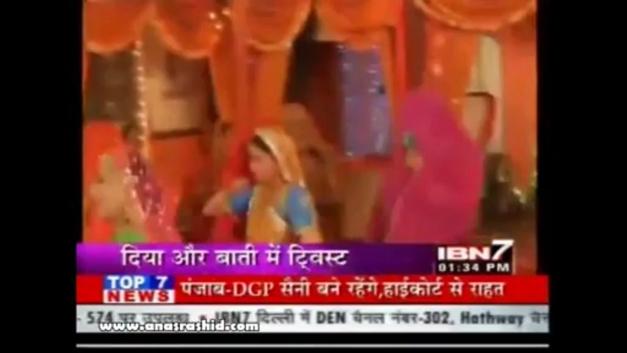 Suraj in Chanya Choli - IBN7
