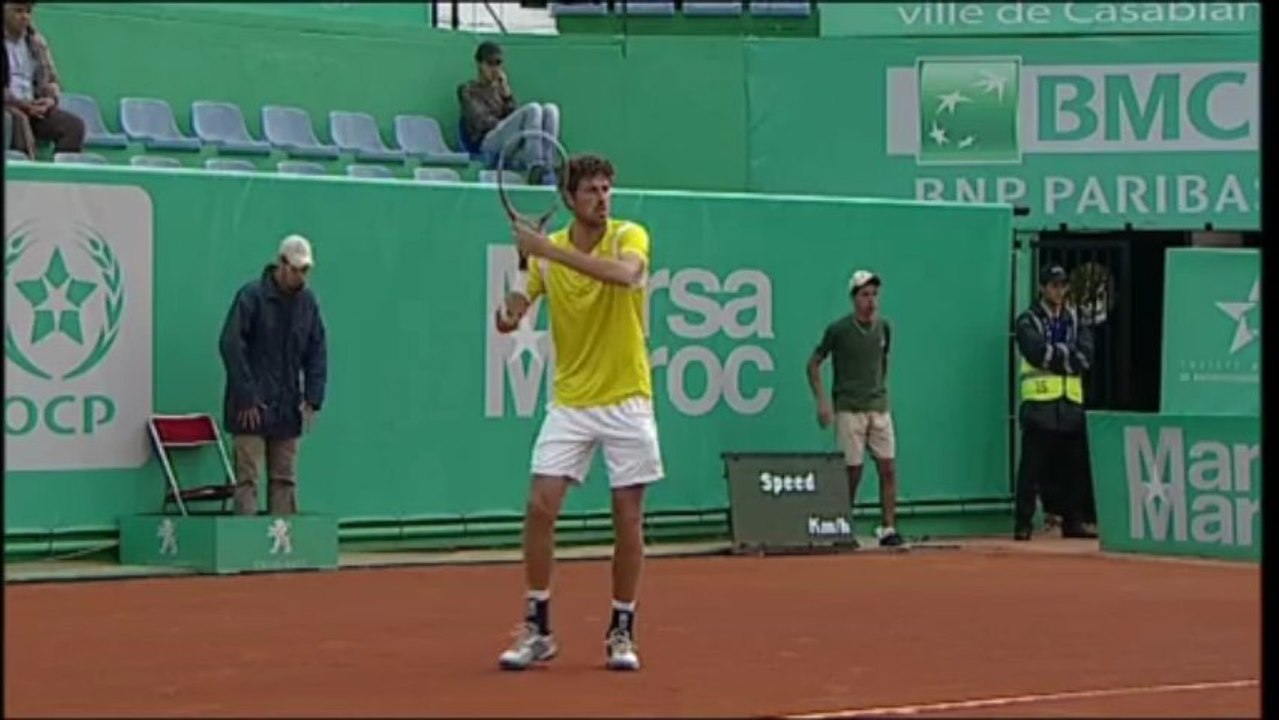 Casablanca - De Schepper battu par Haase