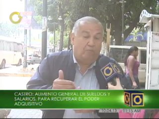 CTV: Incremento anunciado por Nicolás Maduro no satisface necesidades de los trabajadores