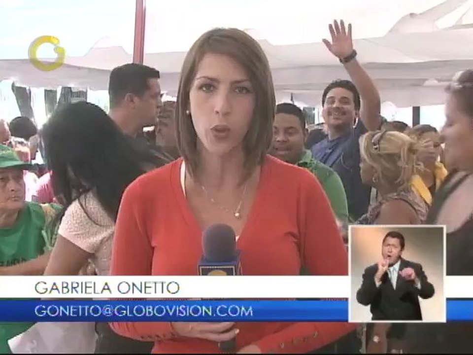 Ocariz juramentó la maquinaria electoral del municipio Sucre en apoyo a Capriles