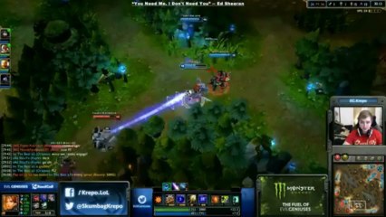 Krepo grab un pauvre Corki - League of legends - team-aaa.com