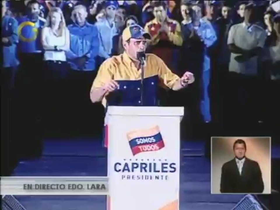 Capriles dice que cómo se debe votar
