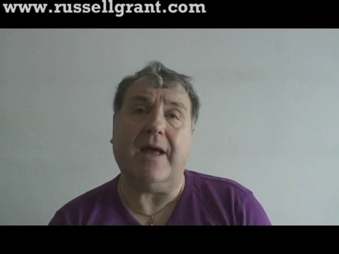 Russell Grant Video Horoscope Scorpio April Friday 12th 2013 russellgrant.com