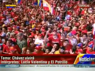 El Potrillo y Lucía Valentina tocan el alma de los venezolanos agradeciendo legado de Chávez