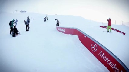 Snowpark Kitzbühel: Freeski Session - 18-01-13