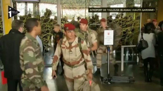 Mali : Retour des premiers soldats français