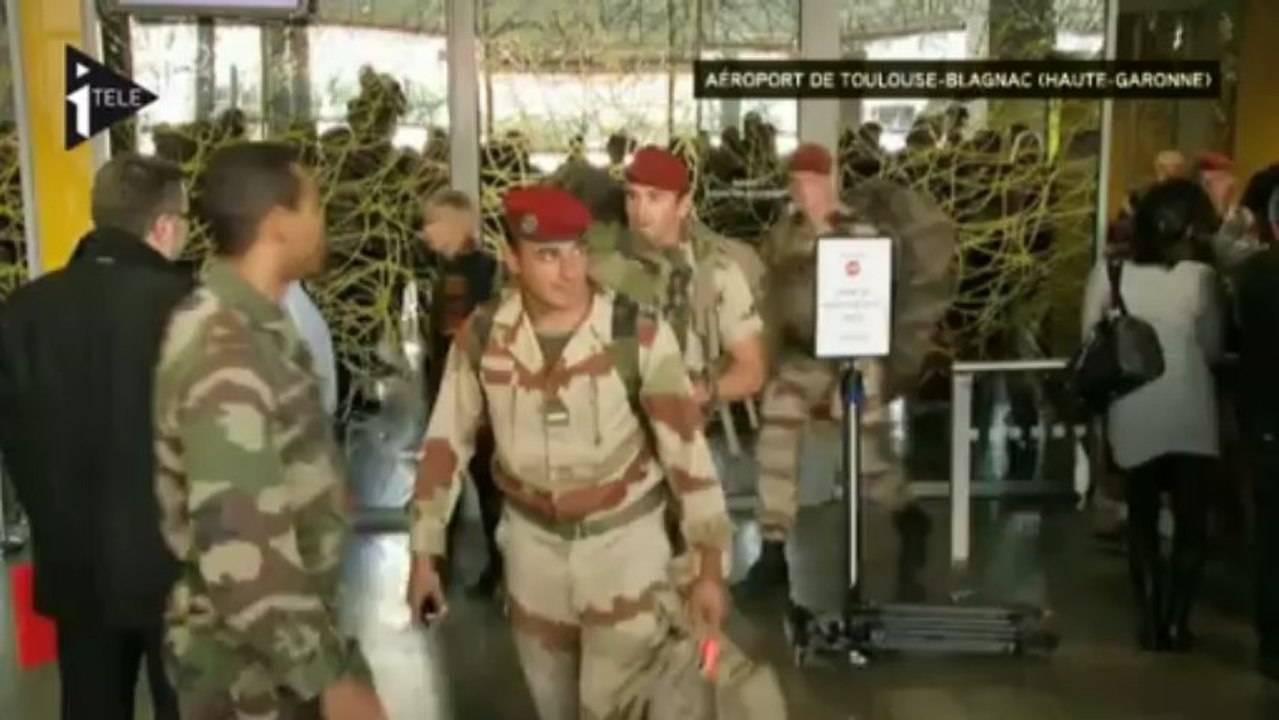 Mali : Retour des premiers soldats français