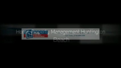 Home Property Management Huntington Beach