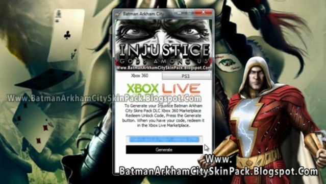 How to Get Injustice Batman Arkham City Skins Pack DLC Free