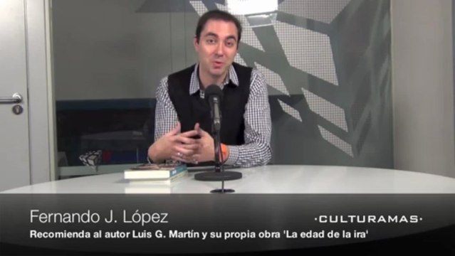 La Noche de los Libros. Fernando J López recomienda a Luis G Martín y 'La edad de la ira'