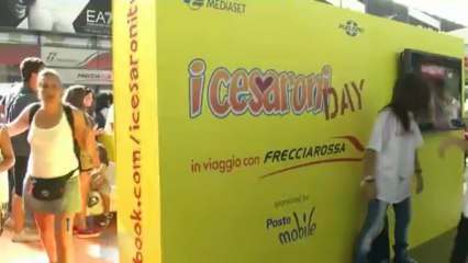 Il "Cesaroni Day" sul Frecciarossa da Roma a Milano