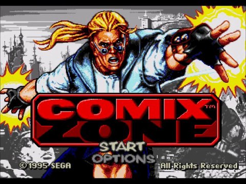 Direct Live Comix Zone (Megadrive)