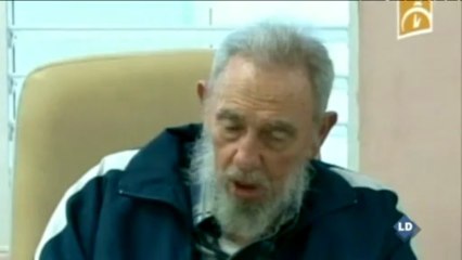 Castro reaparece para presentar una canción homenaje a Chávez